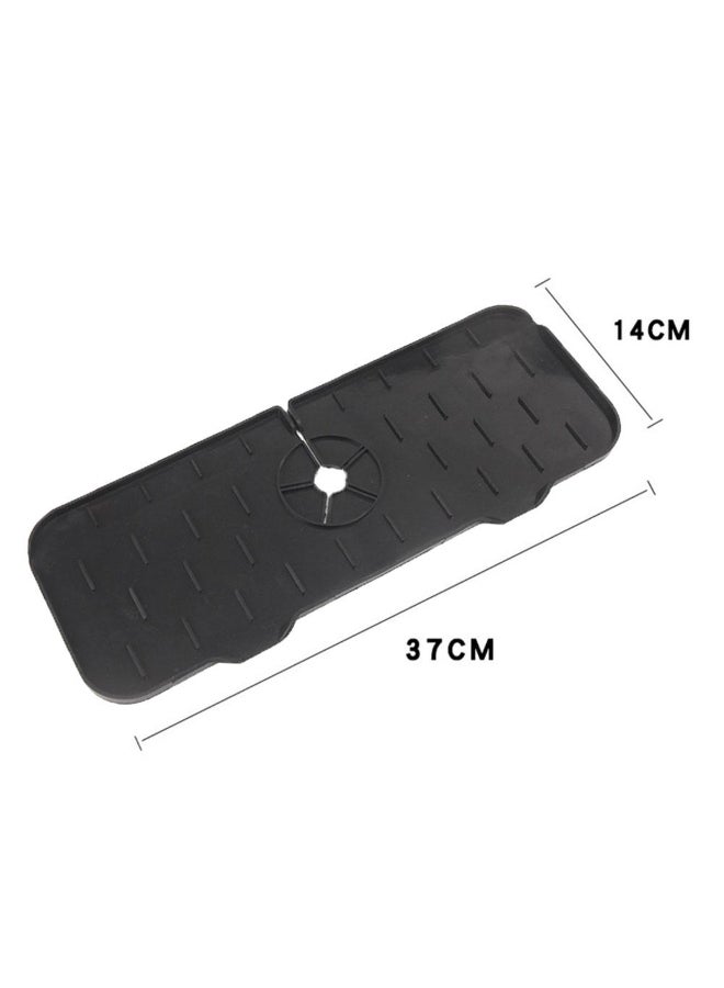 Classic Sink Faucet Drain Pad Table Mat Toilet Diatom Mud Absorbent Pad Non-slip Anti-mildew Mat for Kitchen Countertop Dining 