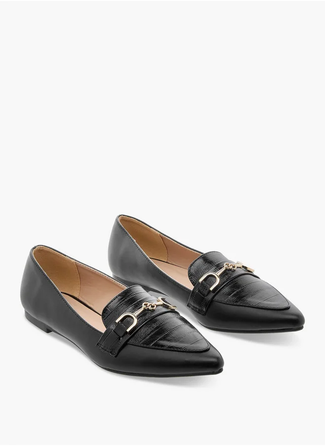Celeste Women's Metal Accent Slip-On Loafers