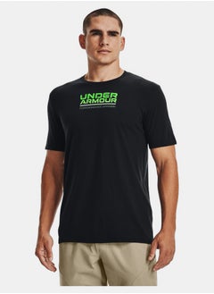 UNDER ARMOUR Multicolor Box Logo Short Sleeve T-shirt  - Image 1