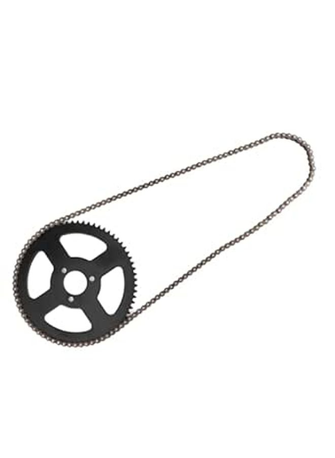 25H Pocket Bike Chain Durable Steel Alloy Sprocket Accessories Easily Interchangeable - Image 1