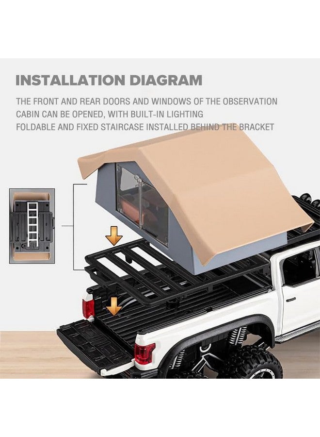 Invite Enterprise 1:24 Scale Die-Cast Raptor Camping【Large】 with 6 Openable Doors,Pull Back Action, Working Lights,Movable Front Wheels & Working Horn【 Multicolor 】 - Image 5