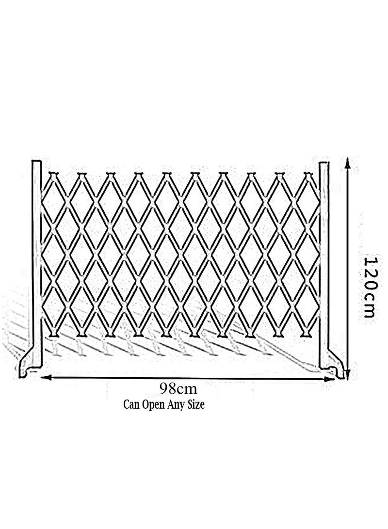 LINGWEI Freestanding Wooden Expandable Garden Fence Removable Wooden Garden Small Trellis Fence Garden Decorations - Image 4