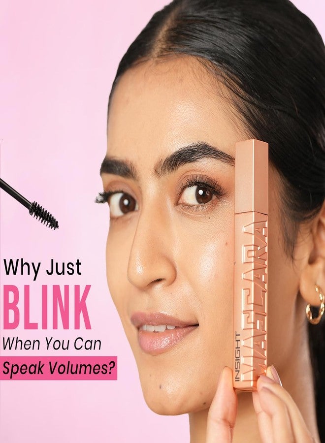 إنسايت ماسكارا إنسايت لاش آوت لاود | كثافة ناعمة وطول نظيف | خالية من التكتلات، مقاومة للتلطخ، مقاومة للماء | زيت الخروع المغذي لرموش مرفوعة ومحددة | سهلة الغسل (12 غرام) - Image 2