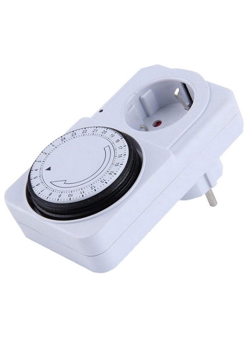 Timer, 24 hours, indoor, white - Image 1