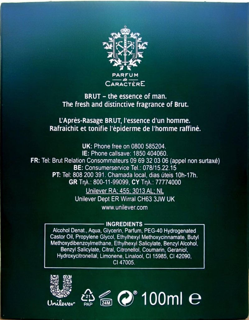 Brut 4 x After Shave 100ml - Image 3