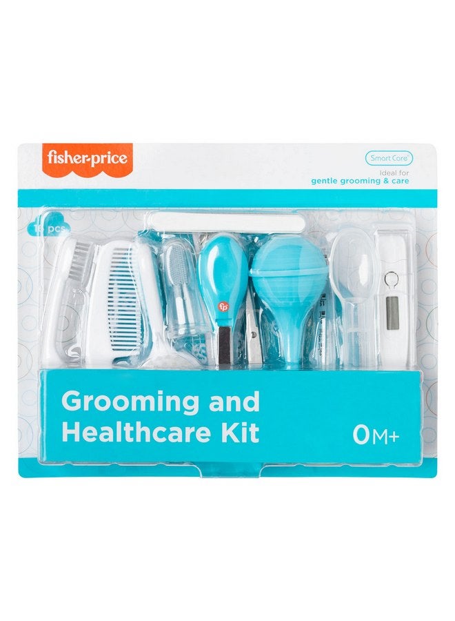 Smart Care Fisher-Price 16-Piece Baby Grooming & Healthcare Kit, Newborn Essentials Gift Set, Baby Care Kit - Image 1