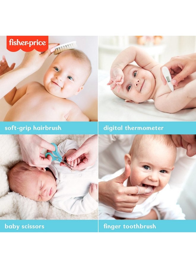 Smart Care Fisher-Price 16-Piece Baby Grooming & Healthcare Kit, Newborn Essentials Gift Set, Baby Care Kit - Image 5