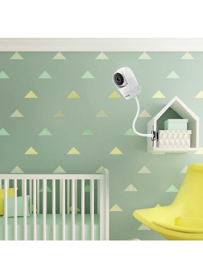 iTODOS iTODOS Baby Monitor Mount Clip Compatible with Vtech Baby Monitor Vtech VM901 and VM919HD, 8inches Flexible Long Gooseneck Arm,Attach Your Baby Camera Wherever You Like Without Any Tools  - Image 5