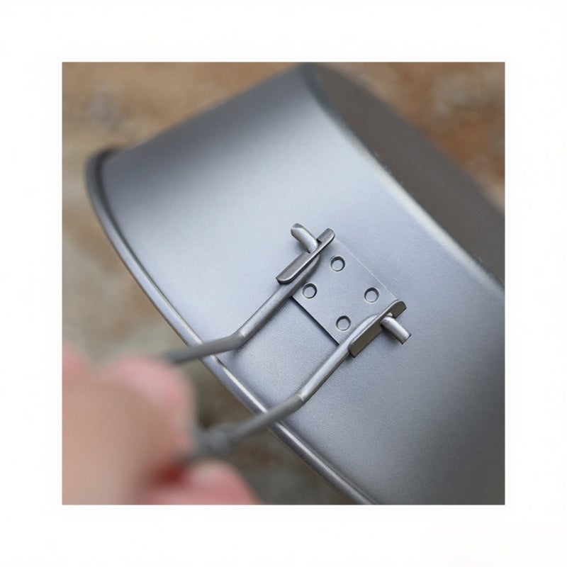 Camping Titanium Bowl: 300Ml With Spout - Super Light Corrosion-Resistant Pure Titanium Bowl For Outdoor Camping, Backpacking, Hiking, Picnic And Home Use - Image 5