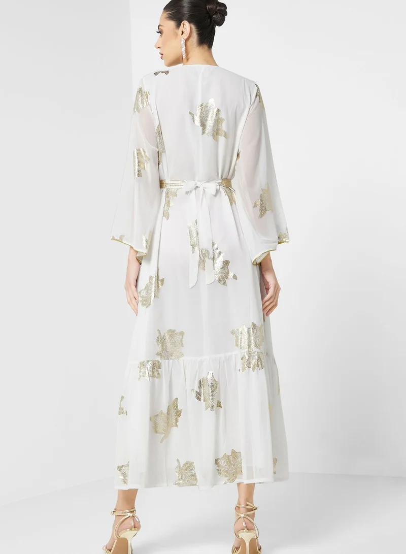 Khizana Embroidered Detail Dress