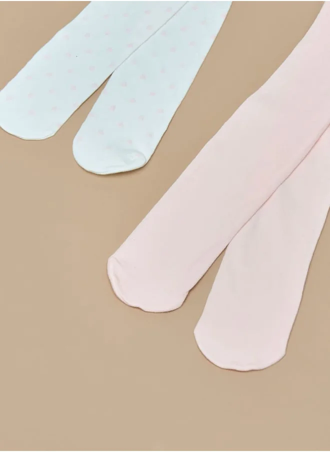 ميسي الصغيرة Assorted Tights - Set of 2