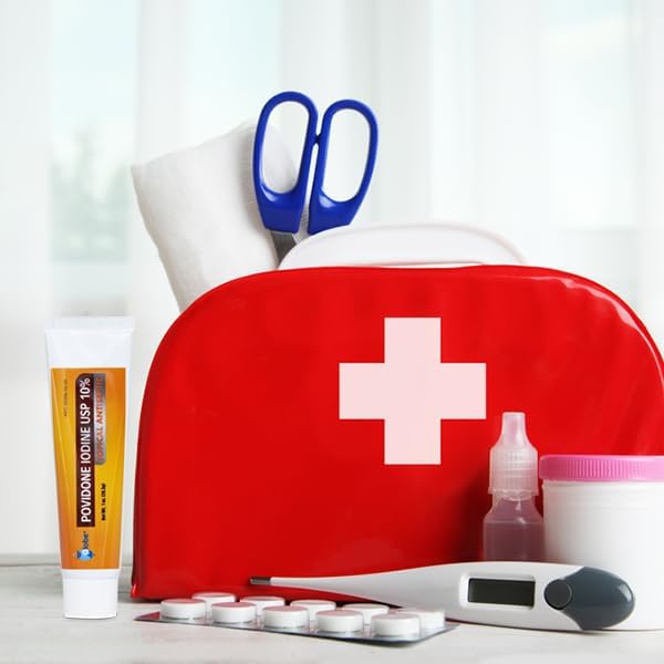 Globe 4 Pack Povidone Iodine 10 First Aid Ointment 1 Oz for Cuts Scrapes Burns Compare to Betadine - Image 5