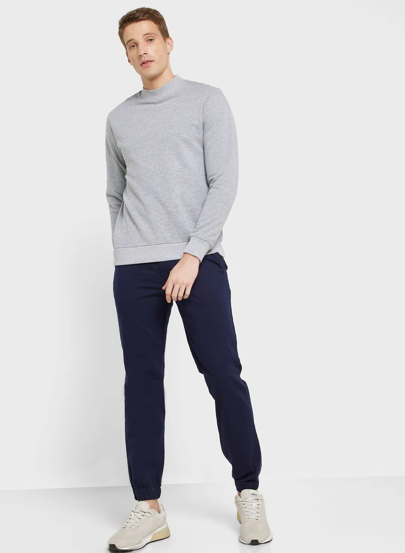 Thomas Scott Men Mid-Rise Slim Fit trouser