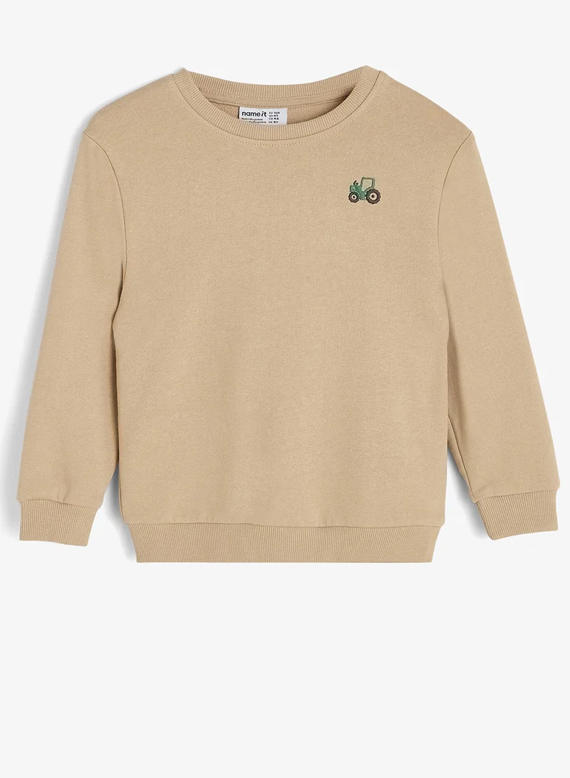 NAME IT Kids Long Sleeve Regular Fit Sweatshirt