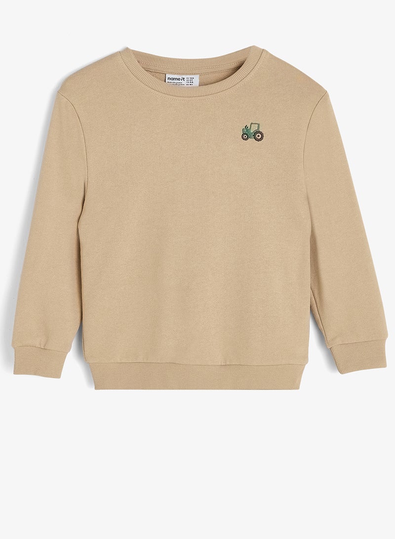 NAME IT Kids Long Sleeve Regular Fit Sweatshirt - Image 1