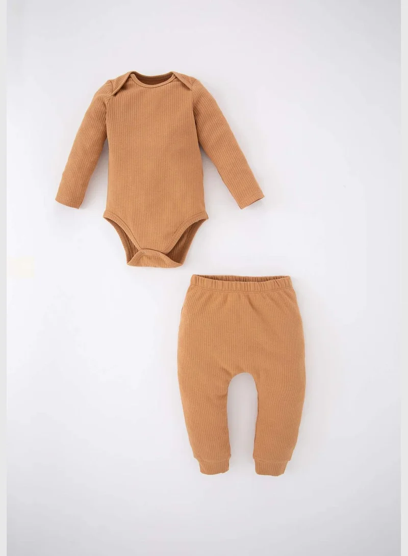 ديفاكتو 2 Pack BabyBoy Bike Neck Long Sleeve Knitted Set