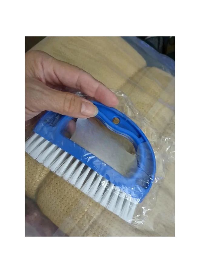 Blue Car Interior Cleaning Brush for Tire Seat Carpet Crevice Tool - Image 2