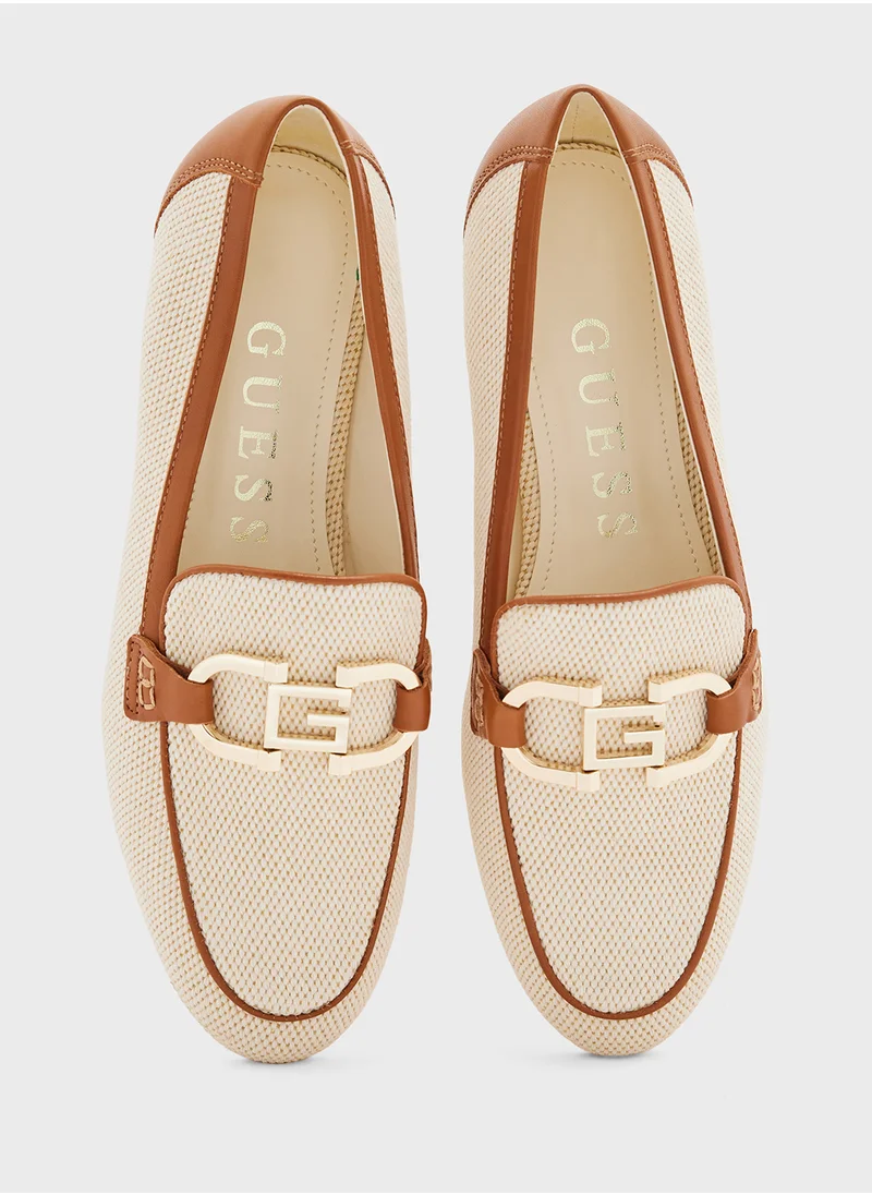 GUESS Wisaa Buckle Detailed Mocassin