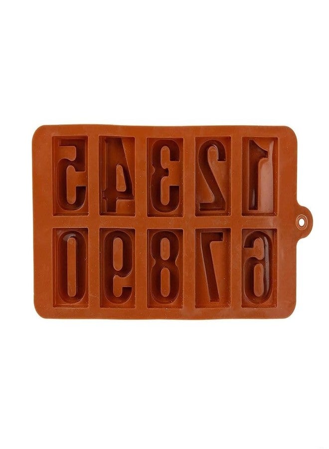 Atharved Silicone Alphabet & Numeric Chocolate Mould | Combo Candy Mold & Ice Cube Tray | Non-Stick, Flexible, Food-Grade Silicone for Chocolates, Desserts, Ice, and Baking Pack of 1 - Image 4