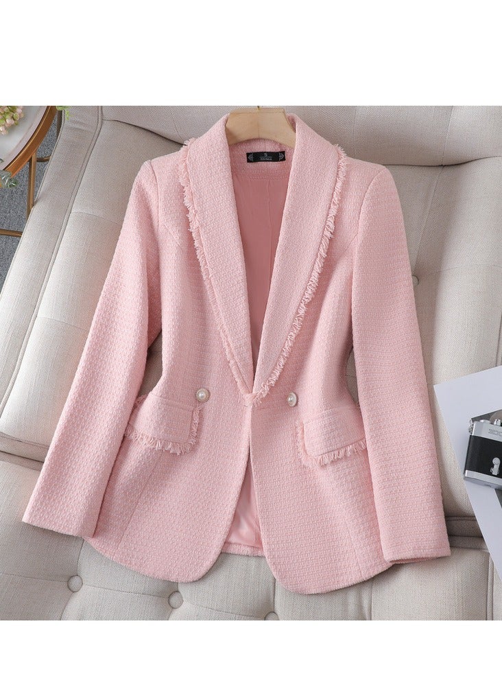 KUYING New High-End Sense Top Temperament Tweed Suit Jacket  - Image 2