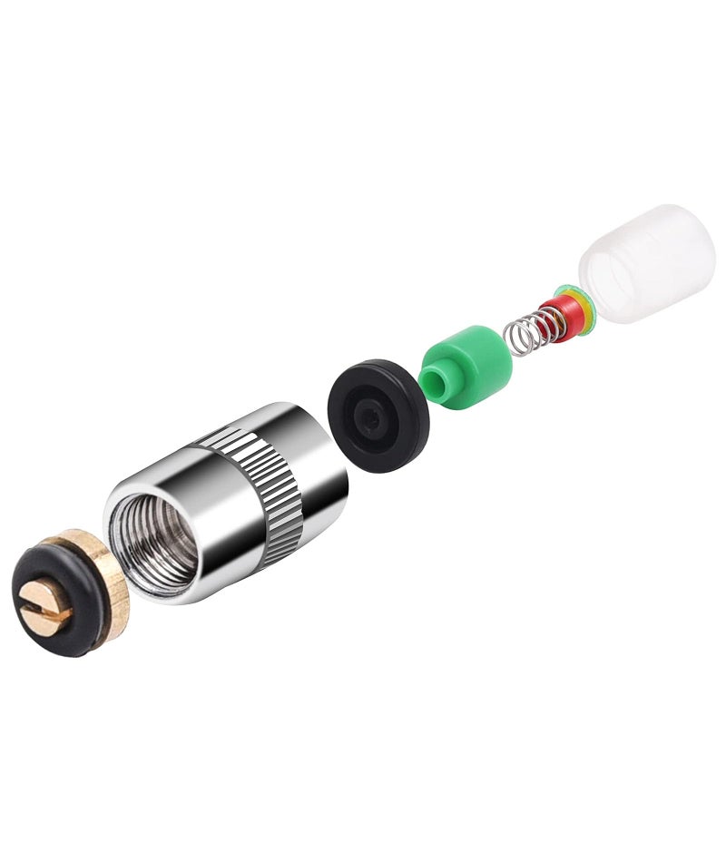 NUDFSY 8 Pcs Car Tyre Valve Caps, Tyre Pressure Monitoring, Tyre Pressure Monitoring System, Car Tire, Bikes, Trucks Motorcycles Tyre Valve Dust Car Accessories - Image 3