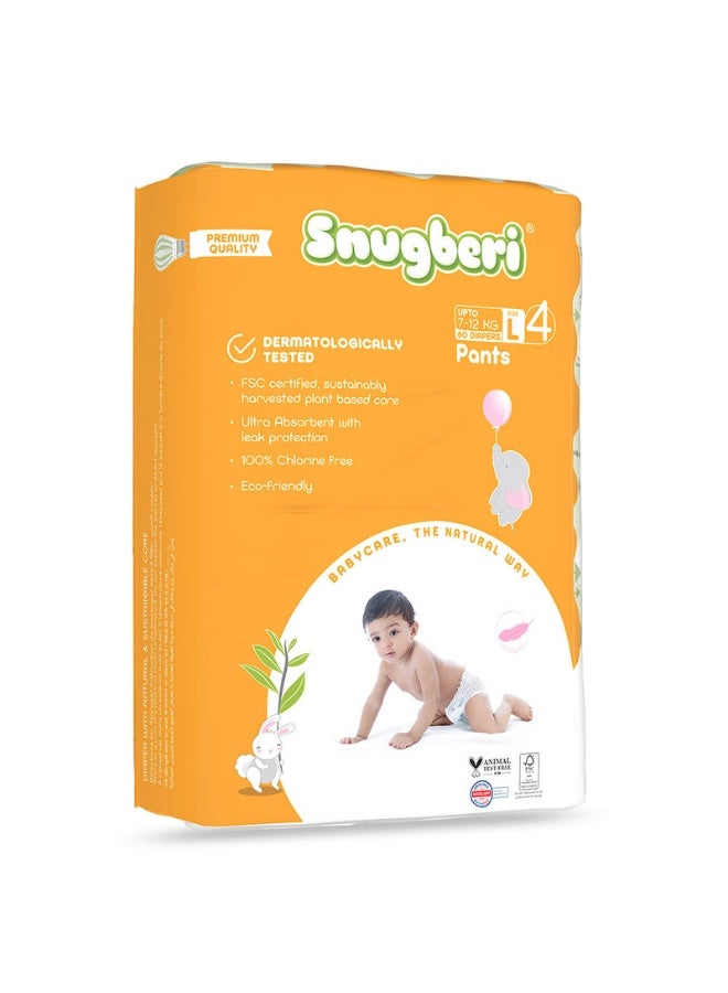 Snugberi Diaper Pants Size 4 Large 7-12 kg - Mega Pack 60's - Image 2