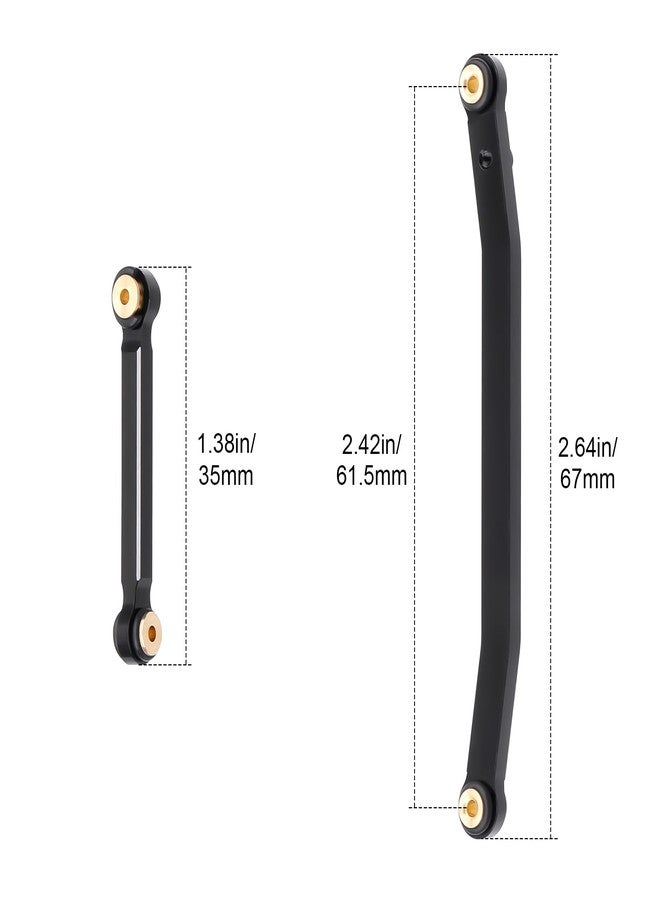 Hobbypark SCX24 Steering Links Aluminum Steering Linkage Set Steering Rod Tie High-Tightening Link for Axial SCX24 Upgrades - Image 4