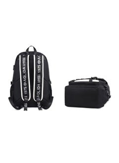 SUNSTAR Male and female USB charging laptop backpack black  - Image 2