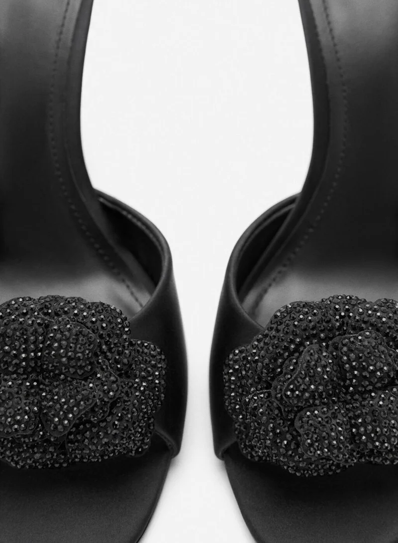 MANGO  Sandals with flower strap for Women | Best Price UAE