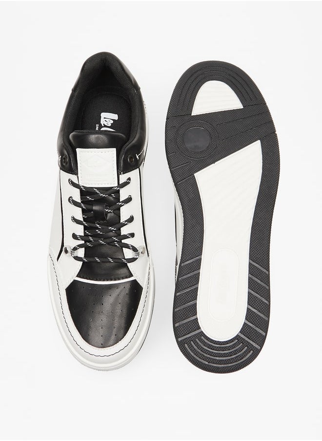 Lee Cooper - Men's Colourblock Lace-Up Sneakers - Image 1