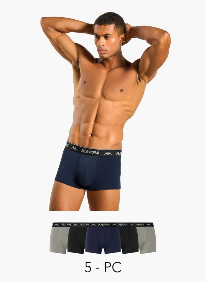 Kappa Set of 5 - Kappa Trunk Briefs with Elasticated Waistband