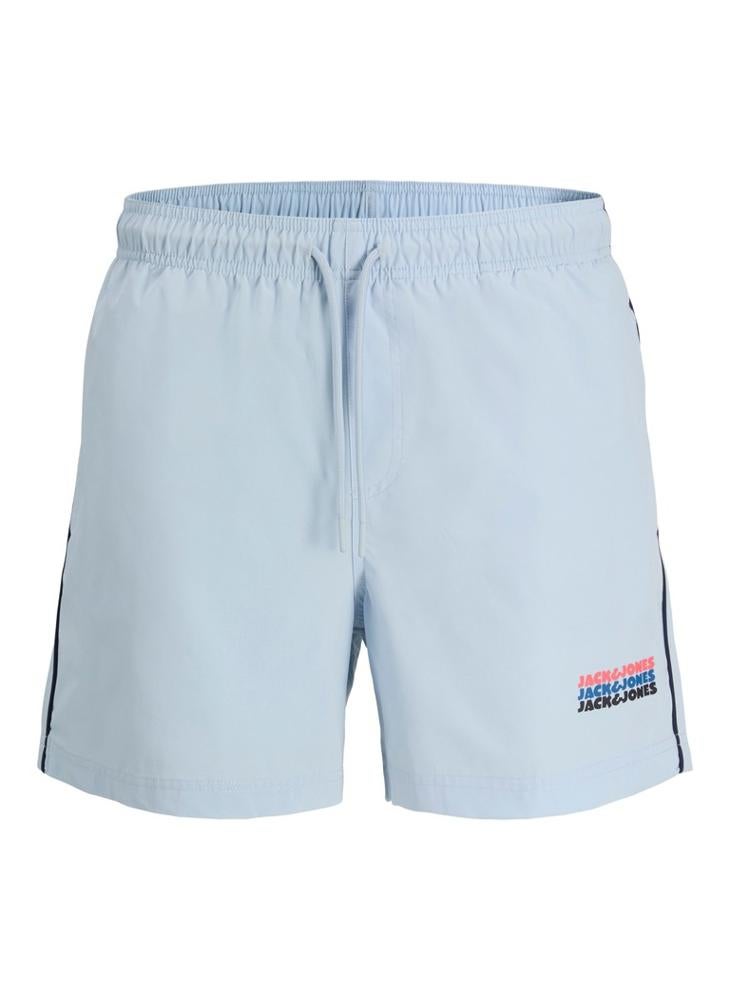 JACK & JONES Logo Drawstring Swim Shorts - Image 5