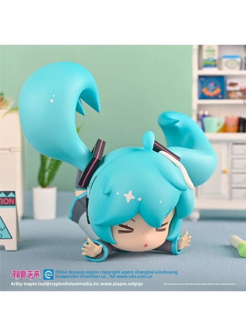 # Falling First Sound Future Mirror Sound Even Miku Mirror Bell Kaito Second Dimension Peripheral Q Edition Gift Blind Box Hand-Color:The Falling Hatsune Miku (open The Box To Confirm)-Specifications:The Fall Hatsune Miku Series