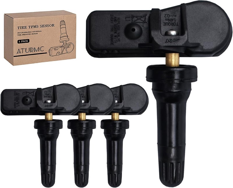 مجموعة من 4 مستشعرات TPMS لمراقبة ضغط الإطارات 433MHz متوافقة مع Viano Metv Vito V-Class بديل لـ # A4479050500 - Image 1