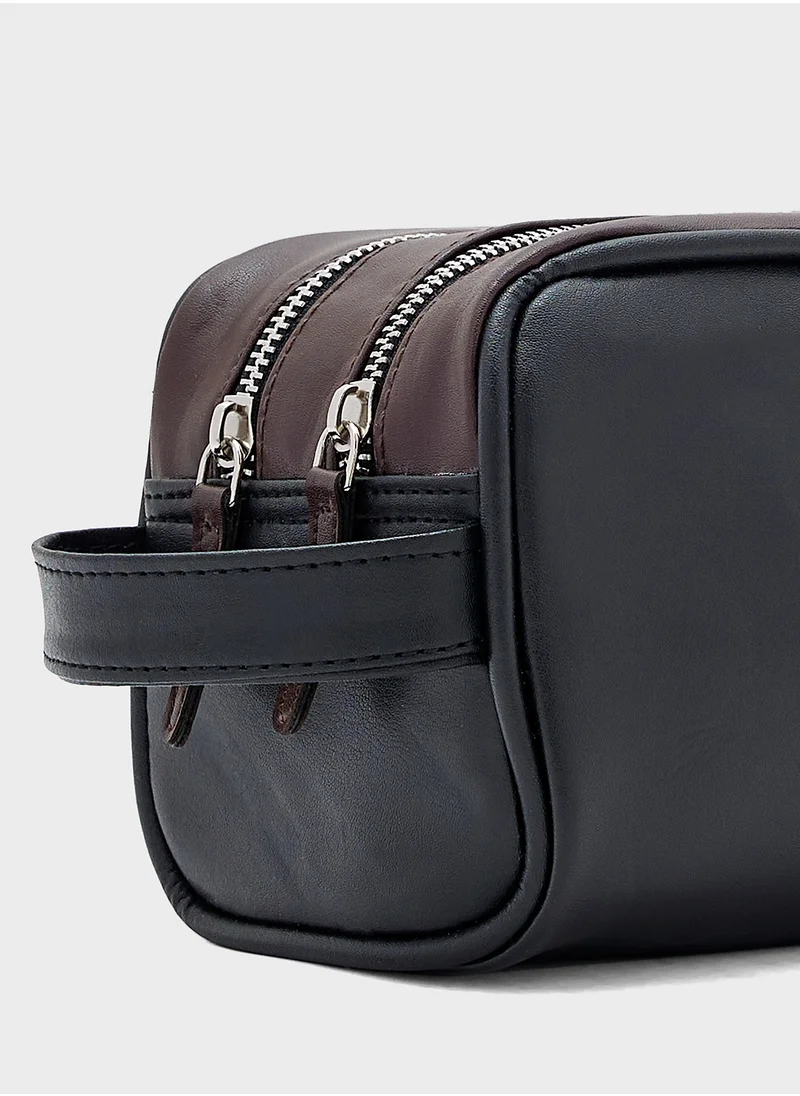 سفنتي فايف Dual Compartment Travel Kit Wash Bag