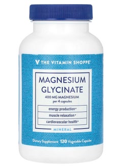 Magnesium Glycinate 400 mg  120 Vegetable Capsules (100 mg per Capsule) - pzsku/Z3531C28C259129C35E03Z/45/_/1728489447/1fcb828f-1331-46c2-b9fe-f83017d48f82