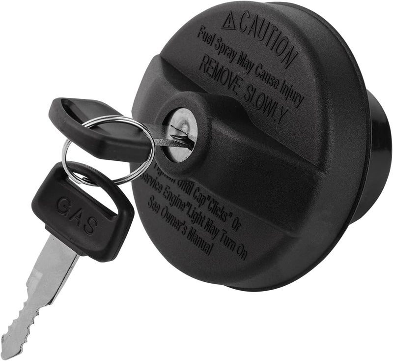Forccord Custom Fit Regular Locking Fuel Cap - Black Replacement #10510 - Image 1