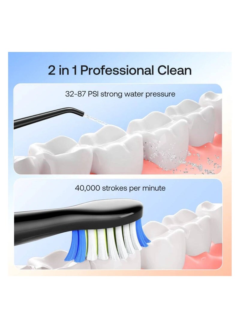 بيتفي بيتفاي للعناية بالفم | فرشاة أسنان كهربائية E11 + جهاز ري فموي F5020E - Image 4