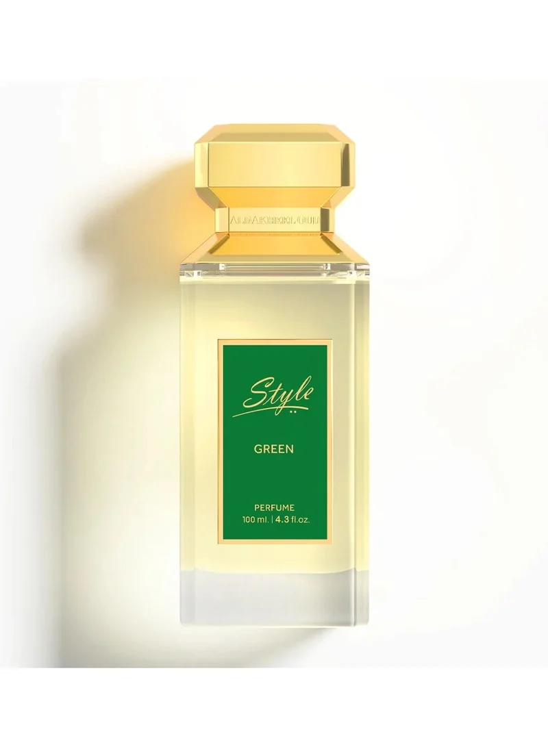 الدخيل للعود عطر ستايل الأخضر للجنسين 100 مل