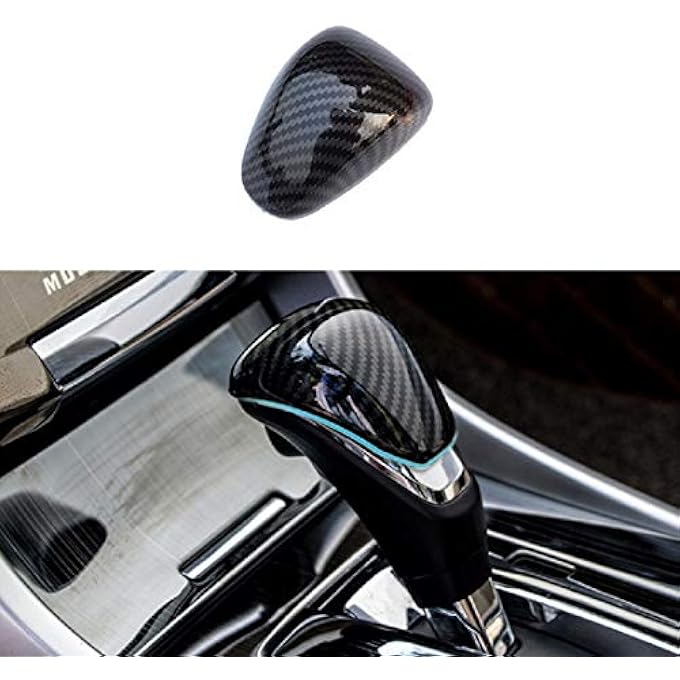 rayihni ruihe Carbon Fiber Color Interior Gear Shift Knob Decorator Cover Fit for Honda Accord 20132017 - Image 4
