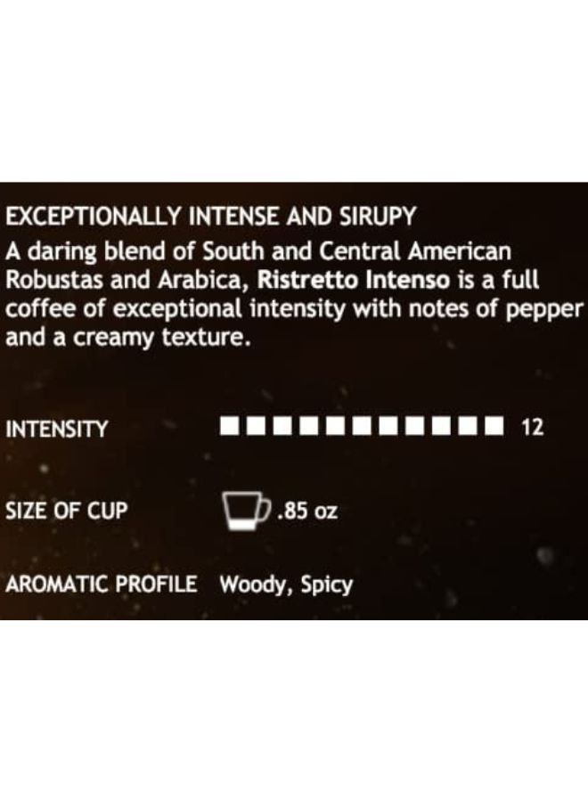 Nespresso INTENSE RISTRETTO Box of 50 Nespresso Pro Capsules - Image 5