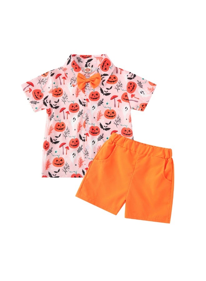 general Children's Halloween short-sleeved short-pants set - Image 1