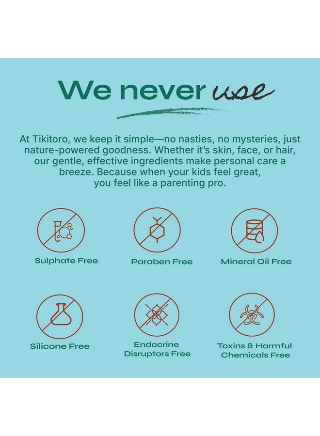 Tikitoro Teens Refreshing Face Wash 100% Vegan Neem, Aloe Vera, Matcha Green Tea Extract, Cleanses & Refreshes, No Parabens & Sulphates, All Skin Types (Age: 11+) (100ml x of 1) - Image 5