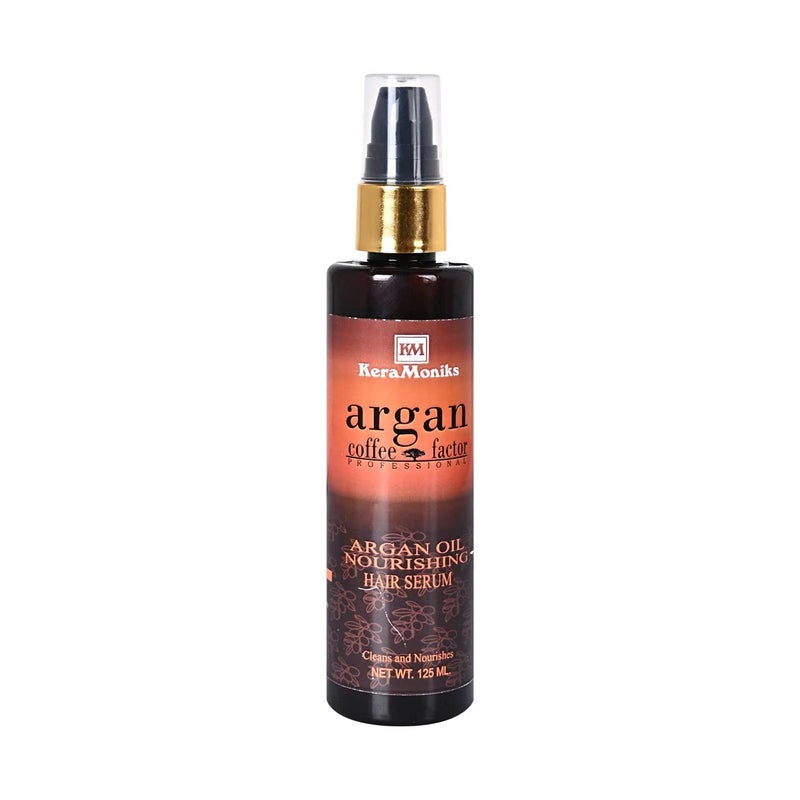 Keramoniks Argan Oil Hair Serum  Nourishing and Frizz Control Serum 125 Ml