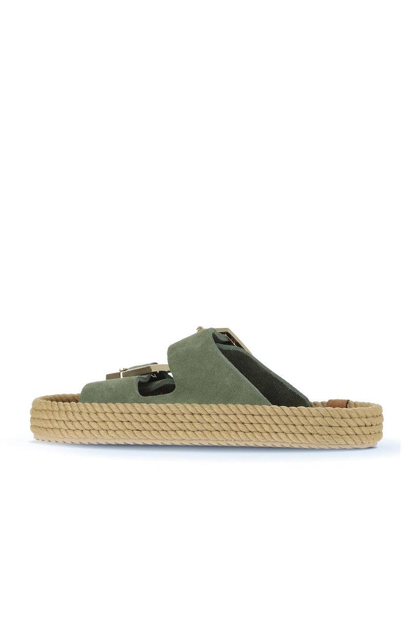 Bueno Bohonomad Sydney Robe Women's Leather Espadrille Slipper - Image 4