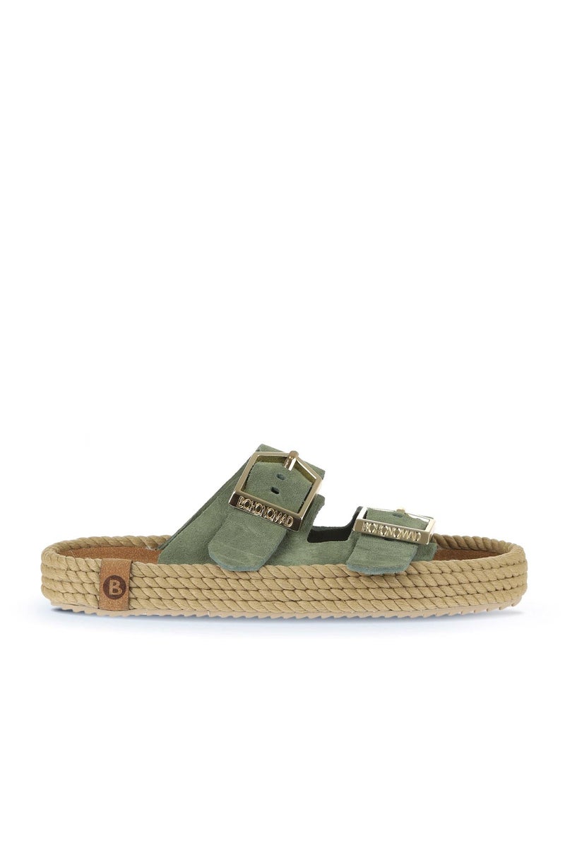 Bueno Bohonomad Sydney Robe Women's Leather Espadrille Slipper - Image 1