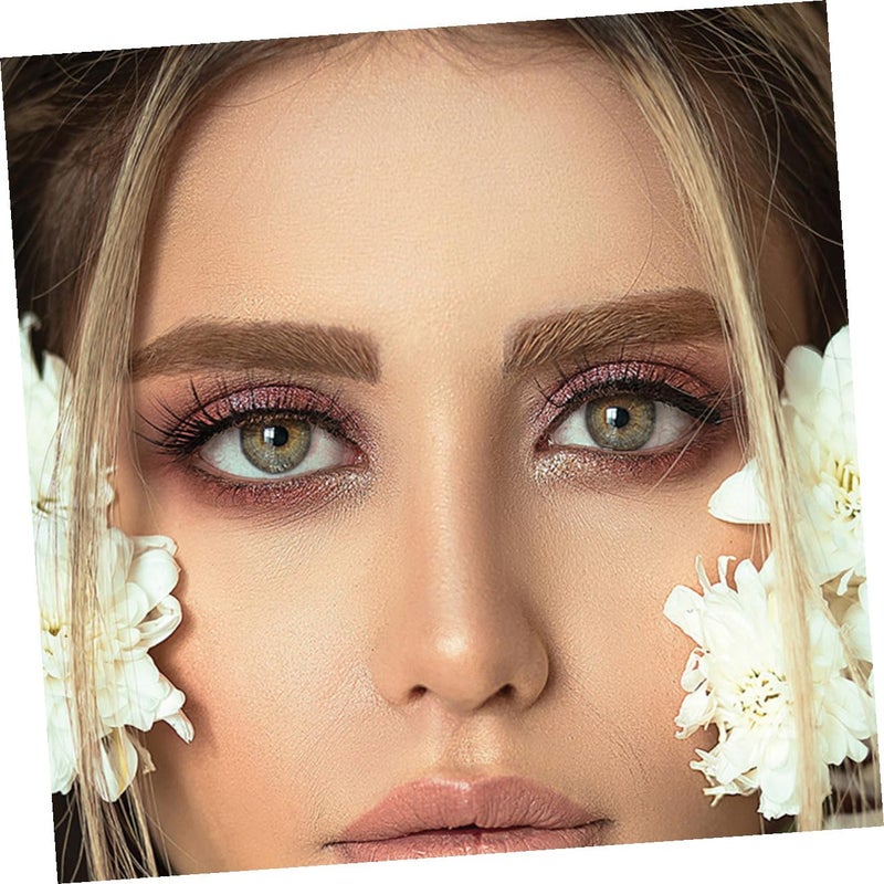 Healeved 12 Pairs Colorful Base False Eyelashes Set Dense Curling Grafting Makeup Lashes for Dancing and Daily Wear with Mixed Yellow Green Purple Red Silver Pink - Image 3