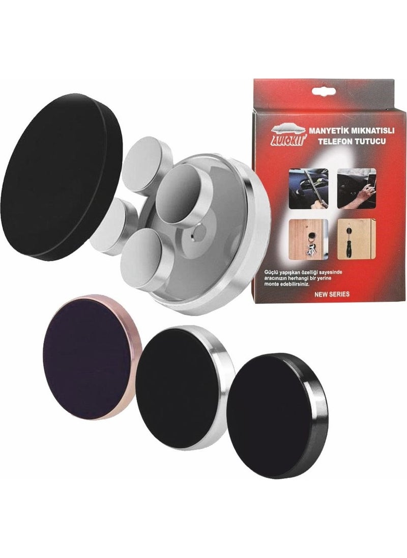 Autokit Autokıt Smart Magnetic Phone Holder Gold Color  - Image 3