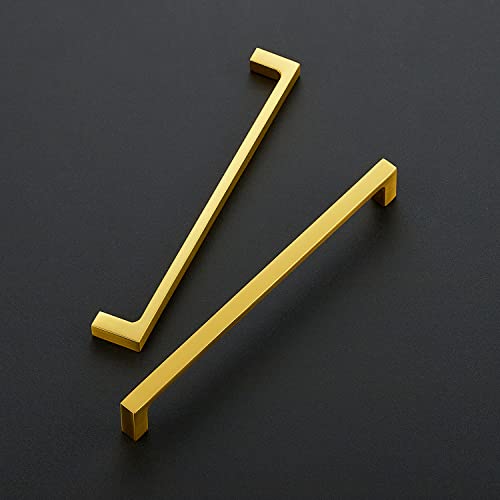 Ravinte 20 Pack Solid 712 Inch Kitchen Square Cabinet Handles Brushed Brass Drawer Pulls Kitchen Cabinet Hardware Handles - Image 3