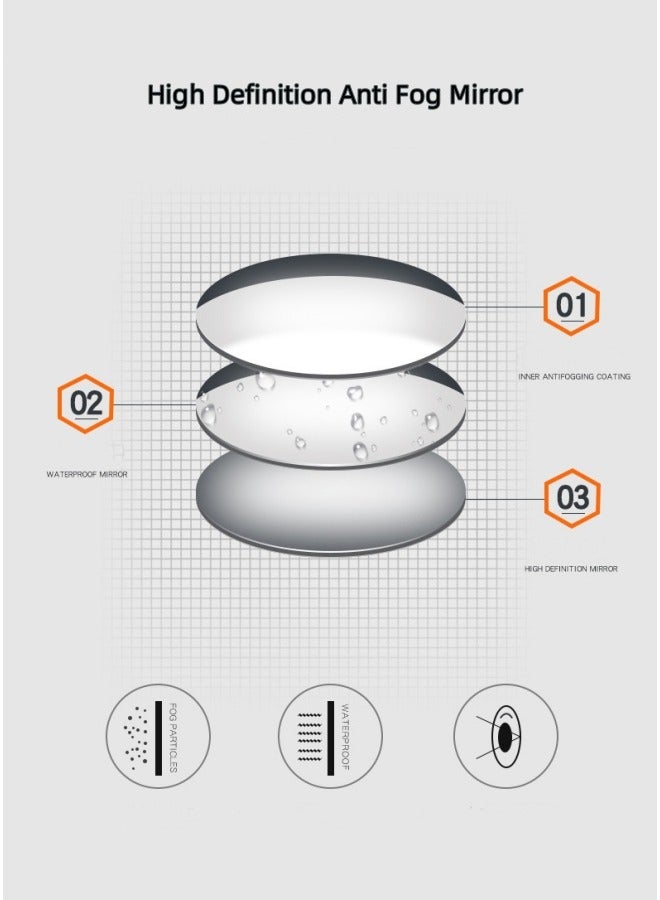 Swimming Kit | Electroplated Swimming Goggles - Cap - Earplugs - Nose clip | Comfortable Adjustable Anti Fog UV Protected lenses | For Adults or Kids Men or Women | No Leaking | Blue - Image 3